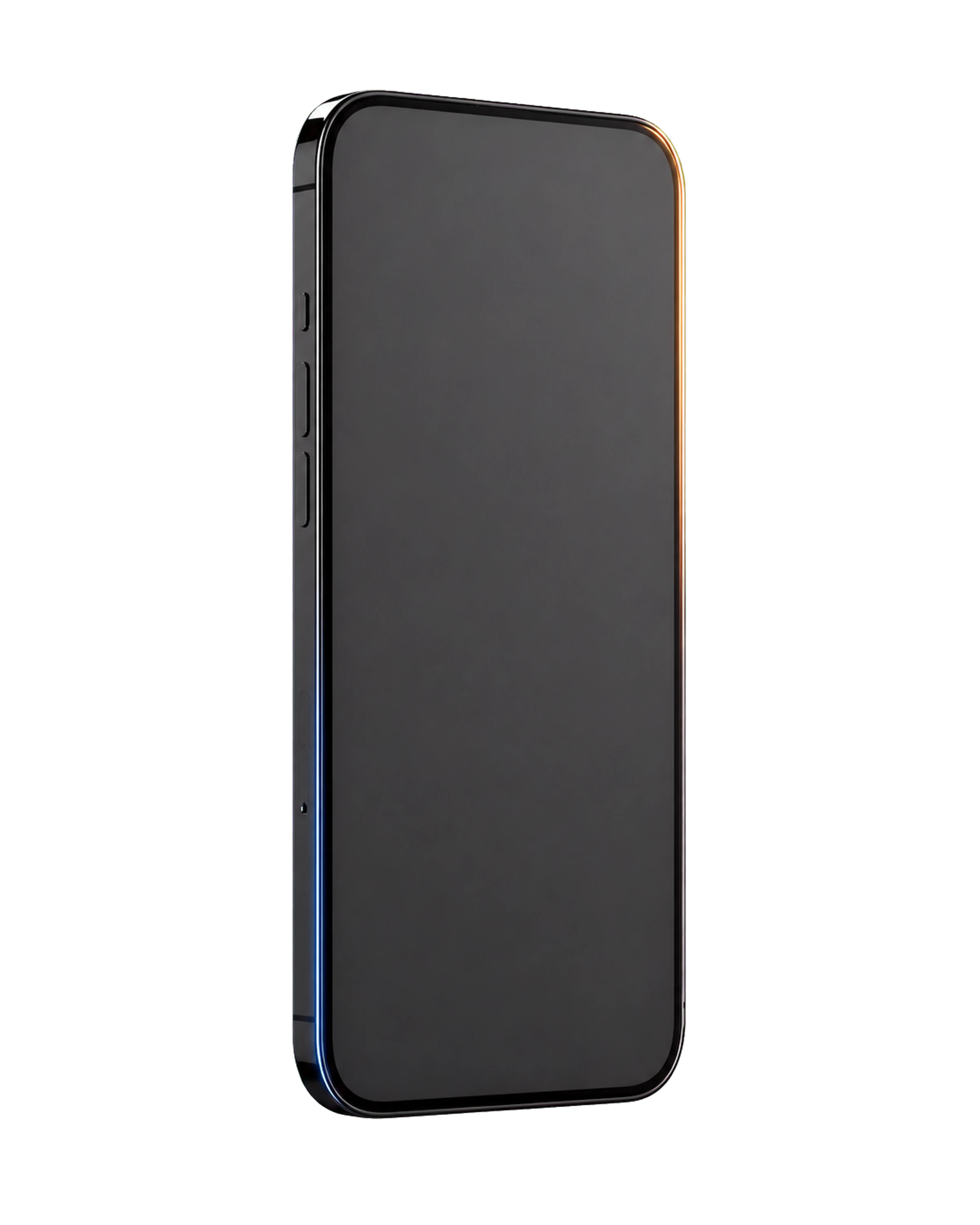 Generic unbranded smartphone shell with a blank screen